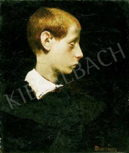  Barcsay, Jenő - Boy in White - Collared Shirt 