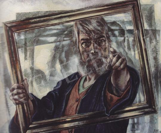  Patay, László - Self-Portrait, 1996 painting