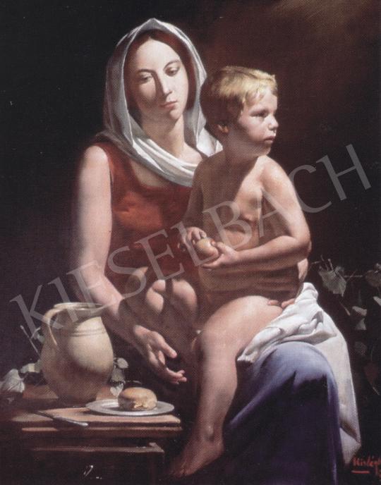 Kisléghi Nagy Ádám - Madonna, 1998 festménye