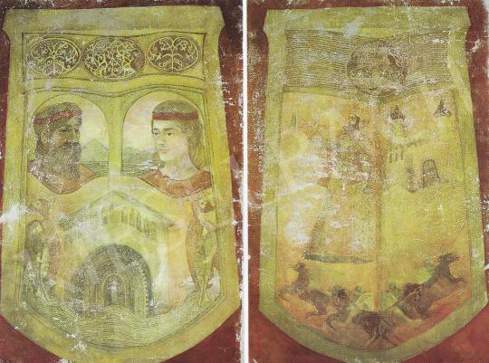  Szente, Mónika - Shield I-II., 2000 painting