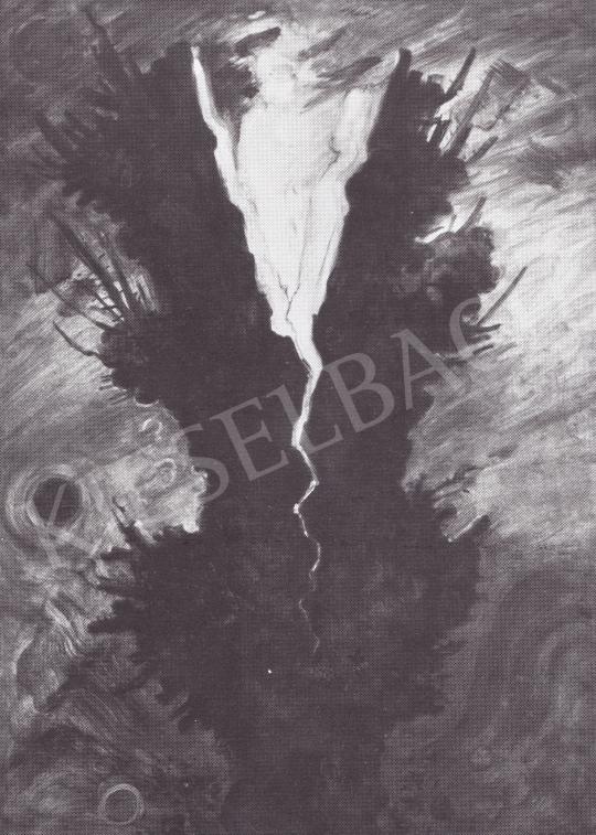  Ruzicskay, György - Lightning Struck painting
