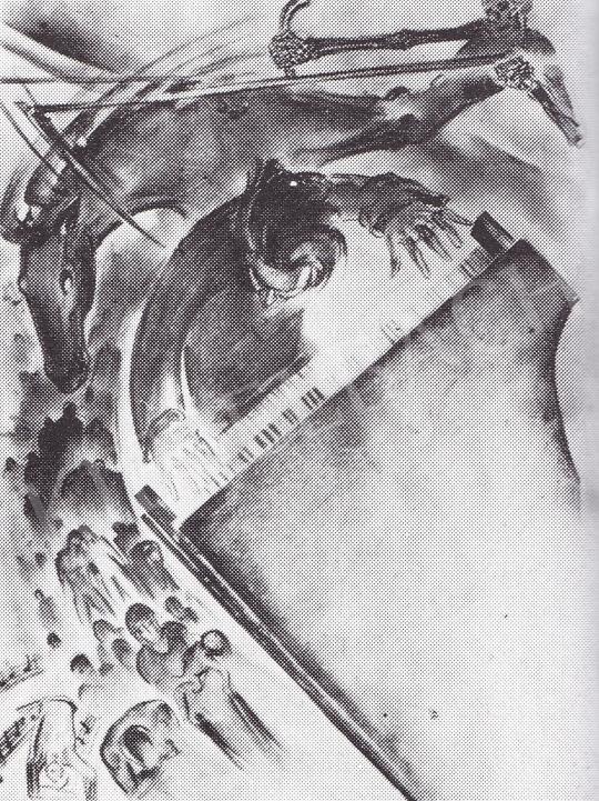  Ruzicskay György - Dans macabre festménye