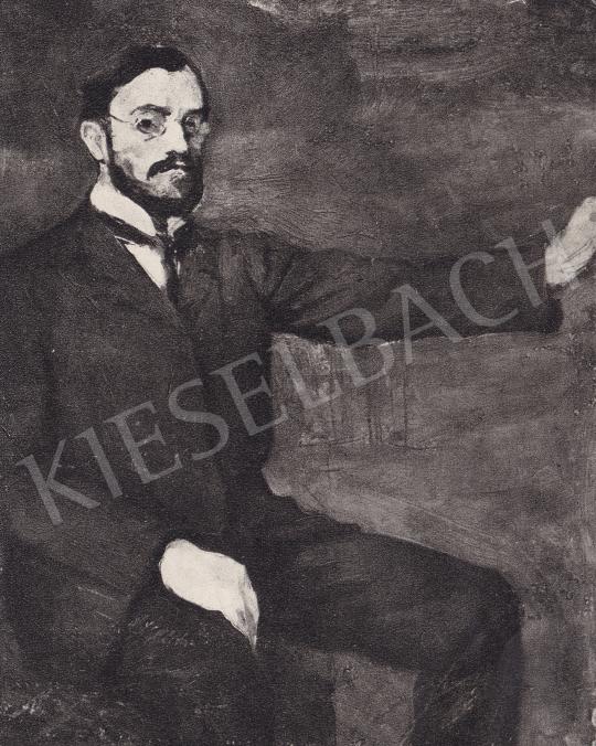  Pór Bertalan - Önarckép, 1907 festménye