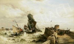  Weber, Theodore - Megérkezés a normandiai kikötőbe 