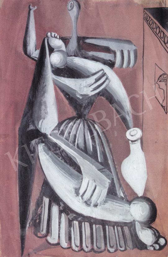  Hincz, Gyula - Roman Notes, 1930 körül painting