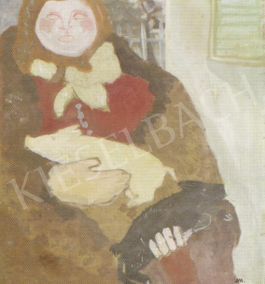  Anna, Margit - New Year's Piglets, c. 1935 painting