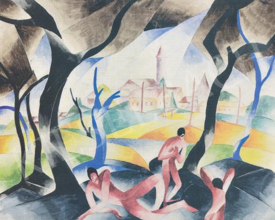  Dömötör Gizella - Nagybánya, 1924 után festménye