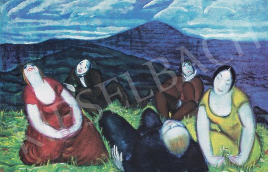  Endresz, Alice - Picnic, c. 1930 painting