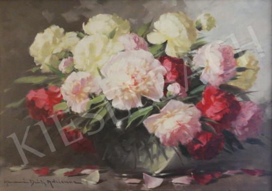  Henczné Deák, Adrienne - Flower Still Life with Peonies painting