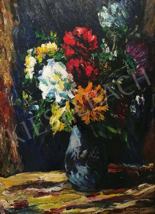 For sale  Böszörményi, Gábor - Summer Flower Still Life, 1964 's painting