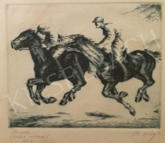 Réfy-Kádi, János (Kádi-Réfy János) - Horserace painting