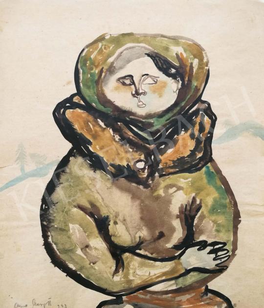  Anna, Margit - Winter Feeling, 1943 painting