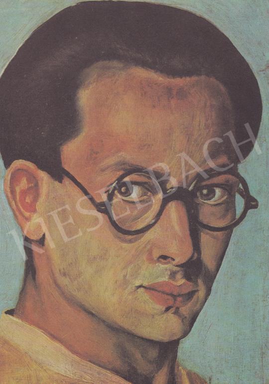 Ék, Sándor (Alex Keil) - Self-Portrait, 1924 painting