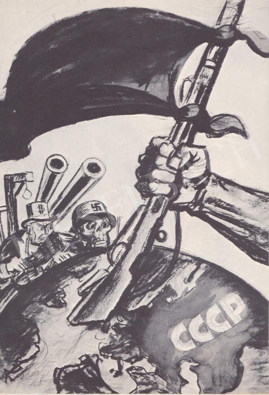  Ék Sándor - Megvédjük a Szovjetuniót, 1932 festménye