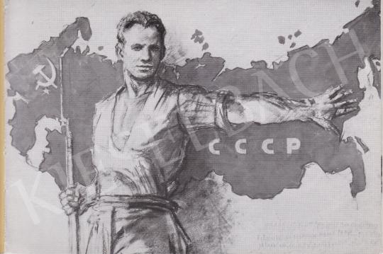  Ék Sándor - Ifjú hazafiak védjétek meg a Szovjetuniót, 1939 festménye