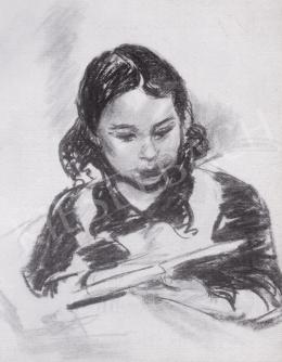  Ék, Sándor (Alex Keil) - Reading Girl, 1940 