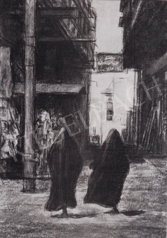 Ék Sándor - Bagdadi utca, 1960 festménye