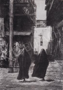  Ék, Sándor (Alex Keil) - Street in Bagdad, 1960 