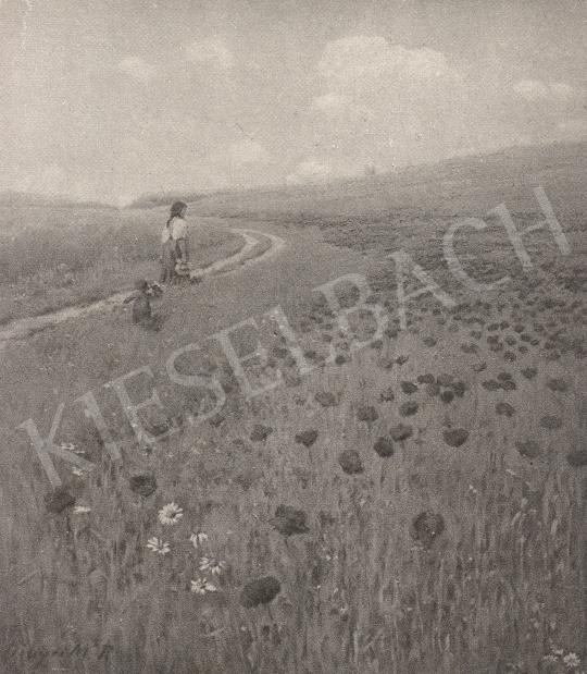 Szinyei Merse, Pál - Plum Field, 1902 painting