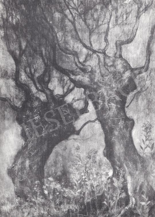 ifj. Lelkes, István - Trees painting