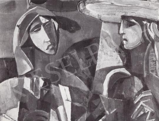  Bér Rudolf - Találkozás festménye