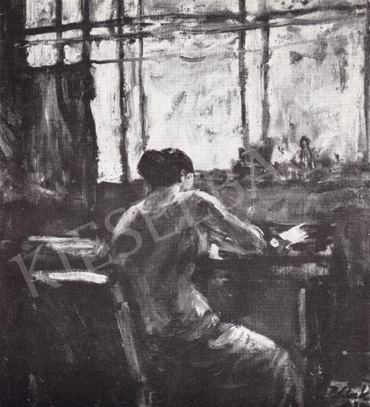 P. Bak, János (Pázmándhegyi Bak János, Bak Já - Writing Woman painting