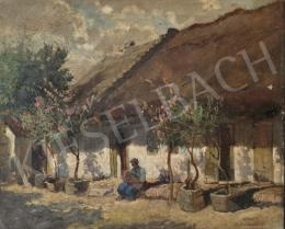 Ujváry, Ferenc - Village Courtyard 