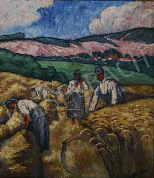  Götz, Béla Ernő - Summer Harvest painting