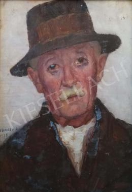  Kunffy, Lajos - Man in Hat, 1938 