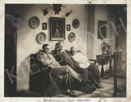 Unknown artist - Szakáll Szőke, Paul Hartmann and Leo Slezak, c. 1938 