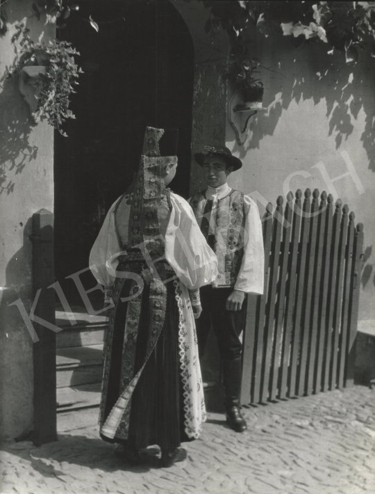 For sale  Szőllősy, Kálmán - Saxon Folk Costumes at Transylvania 's painting