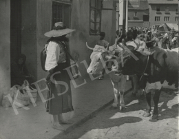  Szőllősy, Kálmán - Market in Transylvania, 1939 