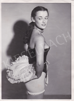  International News Photos - Girl in a Corsetry, 1950 