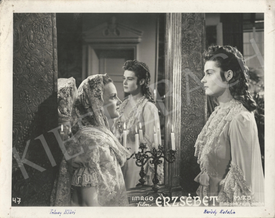 For sale Unknown artist - Katalin Kárády and Klári Tolnay in the movie of Elisabeth, 1940 's painting