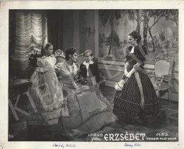 Unknown artist - Katalin Kárády and Klári Tolnay in the movie of Elisabeth II., 1940 