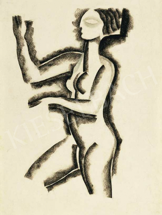 For sale  Kádár, Béla - Art deco Nude 's painting