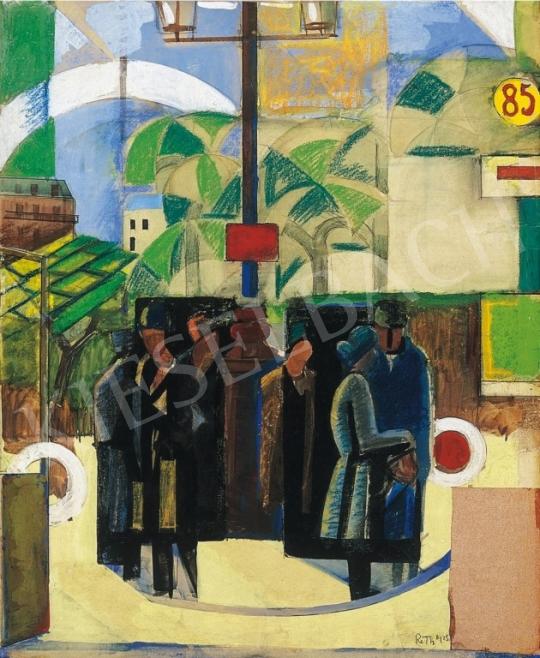  Réth, Alfréd - On the Square, 1925 | 15th Auction auction / 166 Lot