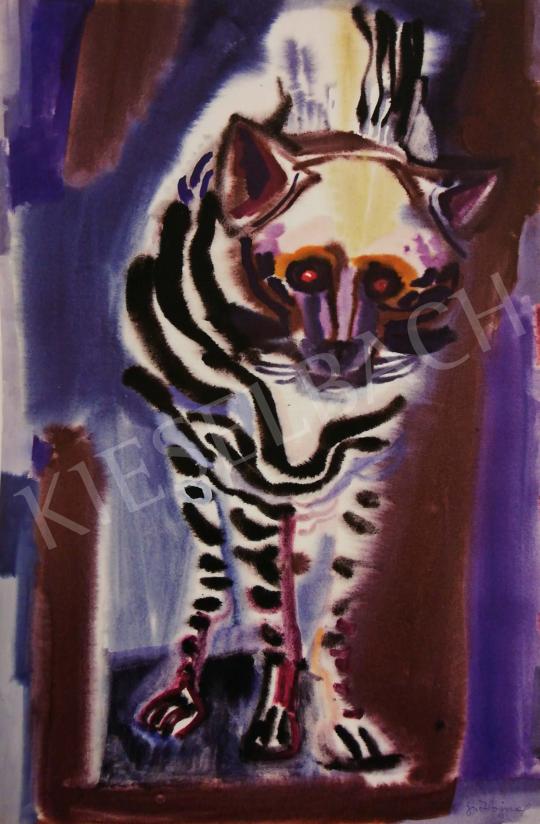  Hajnal, János - Animal Pictures, 1960's painting