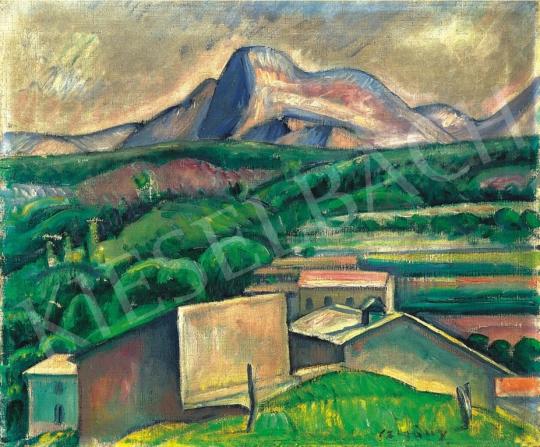  Czigány, Dezső - Landscape in Provence, about 1926  - 1927 | 15th Auction auction / 171 Lot