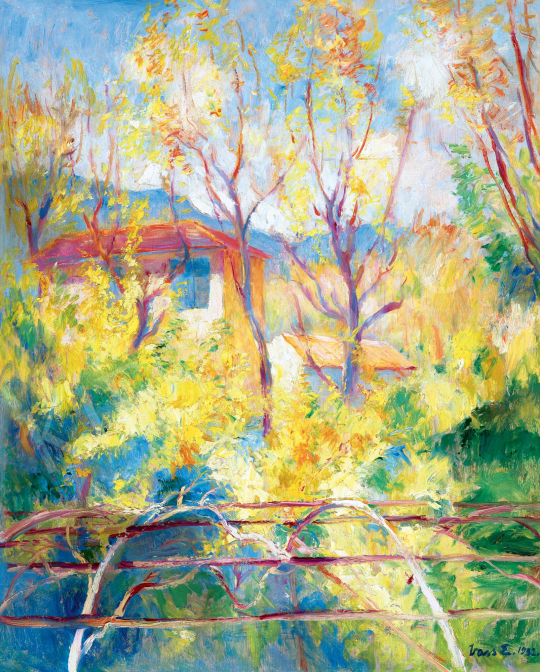 Vass, Elemér - Sunlit Landscape in South France (Provence), 1932 | 59th Autumn Auction auction / 1 Lot