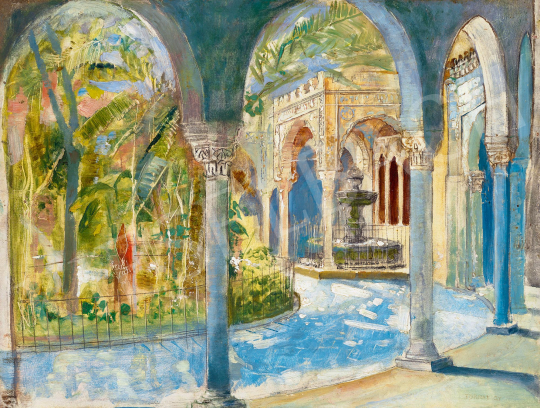  Tornai, Gyula - Sunlit Palace, early 1900s | 59th Autumn Auction auction / 5 Lot