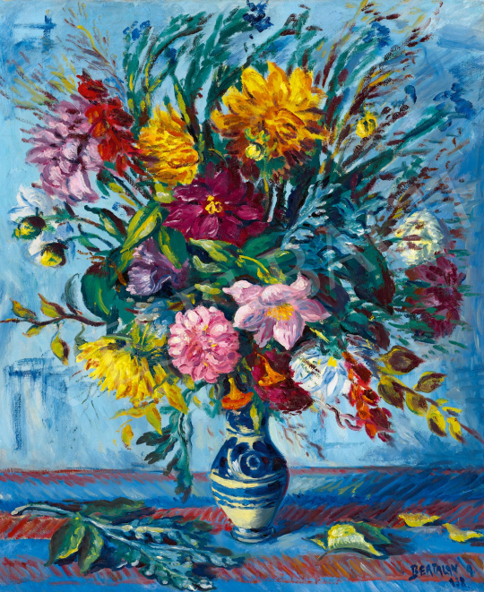  Bertalan, Albert - Colourful Flowers is a Vase, 1938 | 59th Autumn Auction auction / 18 Lot