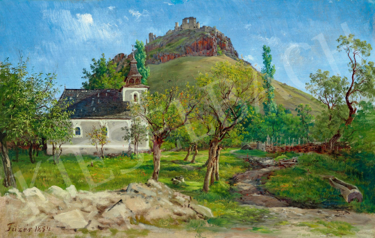 Ligeti, Antal - Castle in Füzér, 1854 | 59th Autumn Auction auction / 61 Lot