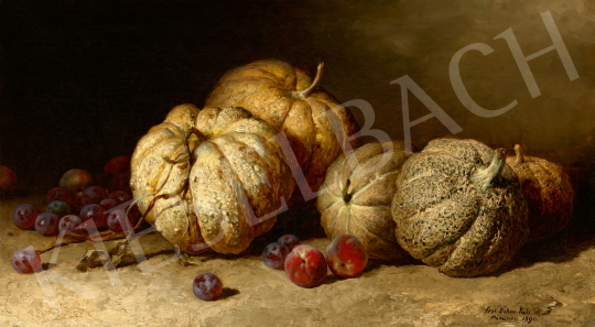 Böhm, Pál - Autumn Still Life, 1890 | 59th Autumn Auction auction / 63 Lot