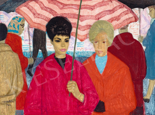  Czene, Béla jr. - Umbrella, 1963 | 59th Autumn Auction auction / 66 Lot