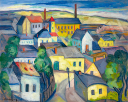  Schönberger Armand - Város, 1930 körül 