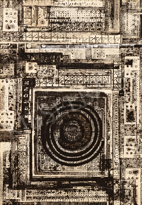 Ország Lili - Labirintus, 20. század, 1975 | 59. Őszi Aukció aukció / 82 tétel