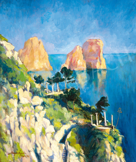  Bajor, Ágost (Bayer Ágoston) - Capri, 1927 | 59th Autumn Auction auction / 103 Lot