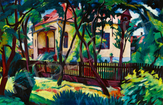 Ziffer, Sándor - Garden in Nagybánya, 1933 | 59th Autumn Auction auction / 108 Lot