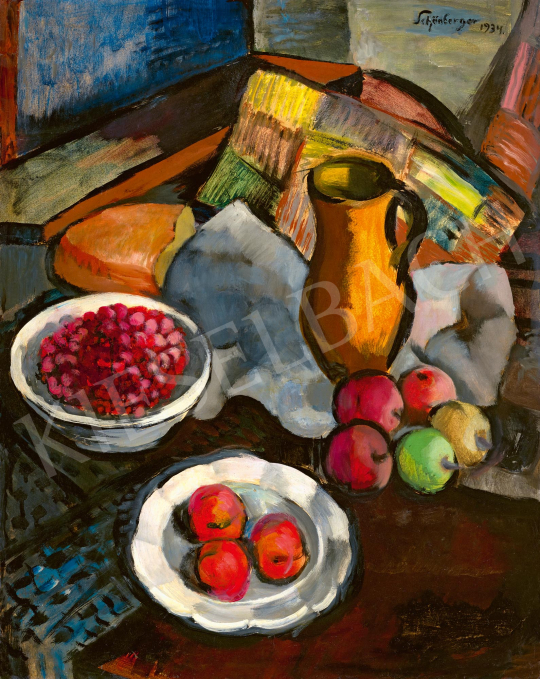  Schönberger, Armand - Studio Still Life with Fruits, 1934 | 59th Autumn Auction auction / 113 Lot